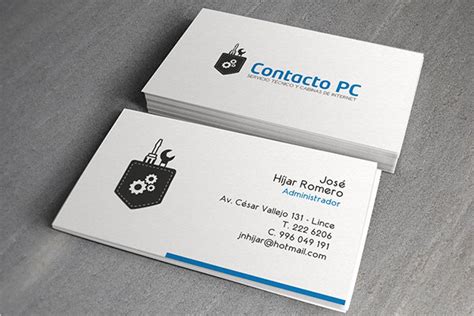 A Computer Repair Business Card Empty Sample 的图像结果
