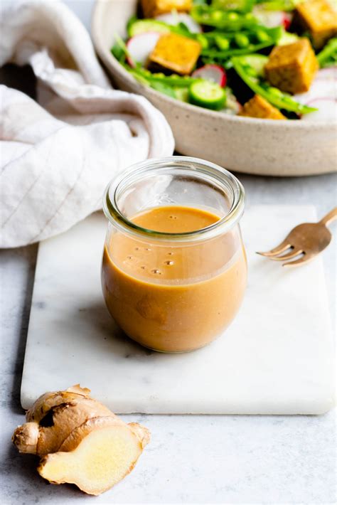 Sesame Ginger Miso Dressing • Daisybeet