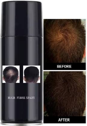 luzimaisa hair thickness spray Hair Fiber Spray , Black - Price in ...