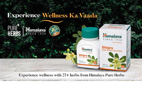 Himalaya Wellness Pure Herbs Shigru Bone & Joint Wellness