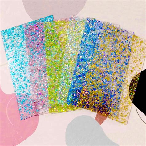FaeliKnise 1/8 Thick Glitter Acrylic Sheets Transparent India | Ubuy
