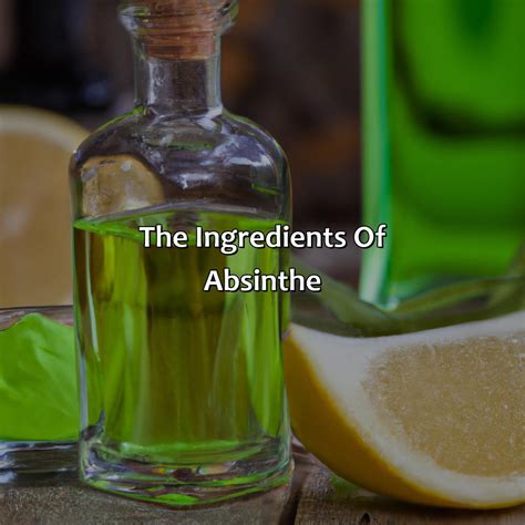 Absinthe What Does It Do at Bernadette Williams blog