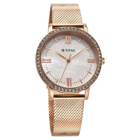 Buy Online Titan Purple Style Up Quartz Analog White Dial Stainless ...