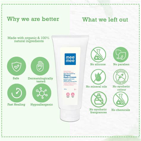 Baby Diaper Nappy Rash Cream - Aloe Vera Extracts | Mee Mee – MeeMee.in