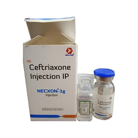 Ceftriaxone Injection 1gm Le Tyche Pharmaceuticals Pvt. Ltd.