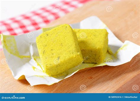 Chicken bouillon cubes stock photo. Image of mirepoix - 58992416