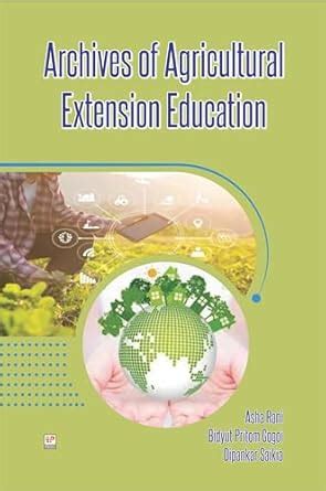 Amazon.in: Buy Archives of Agricultural Extension Education Book Online ...
