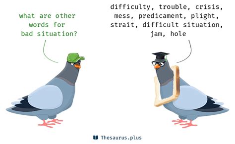 Bad situation Synonyms and Bad situation Antonyms. Similar and opposite ...