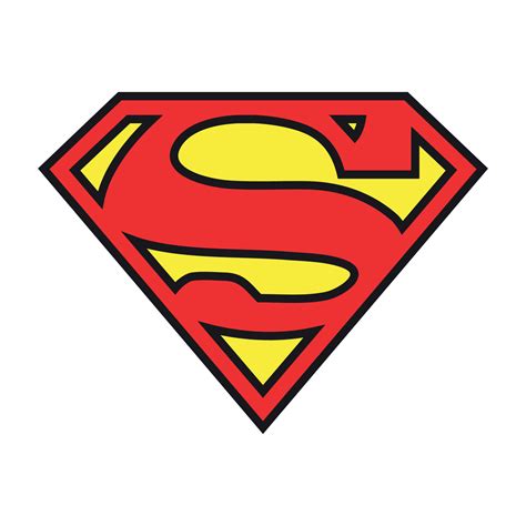 Superman logo on transparent background 14414705 Vector Art at Vecteezy