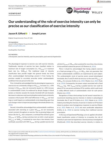 Intensity of Exercise 的图像结果