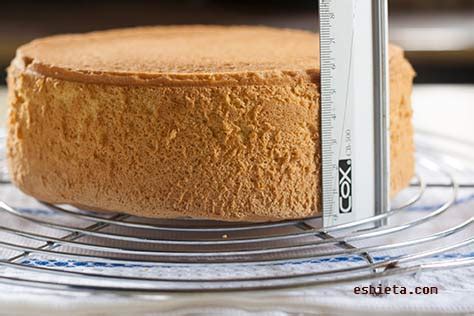 Bizcocho genovés perfecto - Recetas de Esbieta