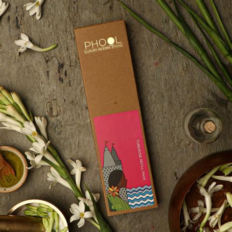 Phool Natural Incense Sticks Refill pack - Tuberose – PHOOL