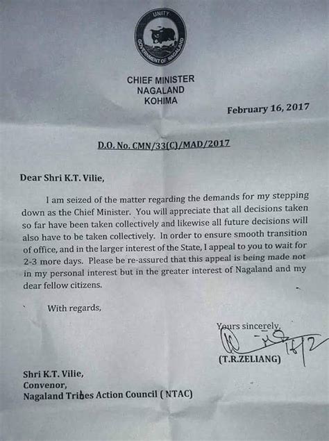 Nagaland CM Zeliang to quit amid protests against women's reservation ...