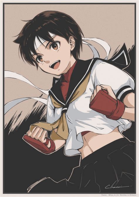 Kasugano Sakura - Street Fighter - Image by tya no ki #4522765 ...