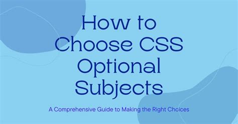 Image result for How to Select CSS Subjects