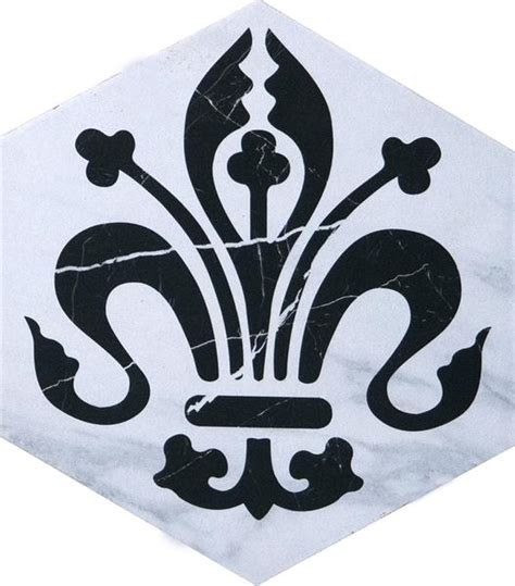 Subway Wall & Floor Tile TL 05274 Hexalite Black Ice Decor 10 x 9 inch ...