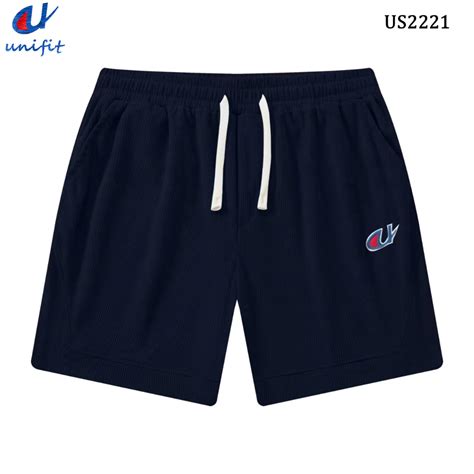 UNIFIT Men's Corduroy Sweat Shorts Above the Knee US2221 | Shopee ...