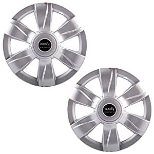 Autofy 15" 6 Spokes Snap-On Wheel Cap (Set of 2, Grey) : Amazon.in: Car ...