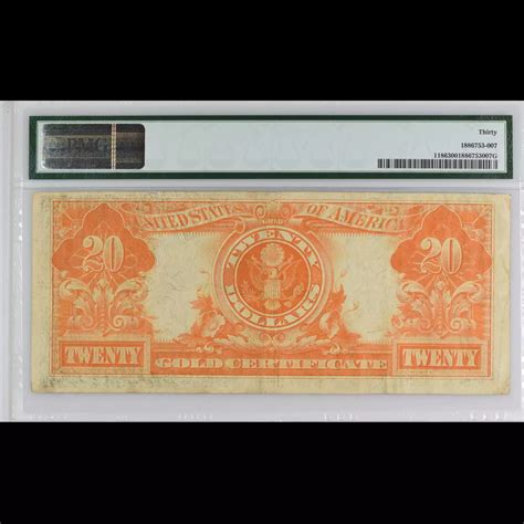 $20 1906 Gold Gold Certificates 1186 - Harbor Coin Company