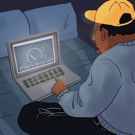 Comcast Speed Test 的图像结果