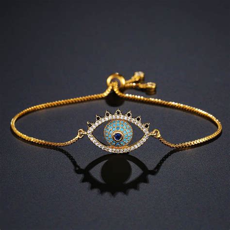Ikasiya Classic Evil Eye Bracelet (Gold)