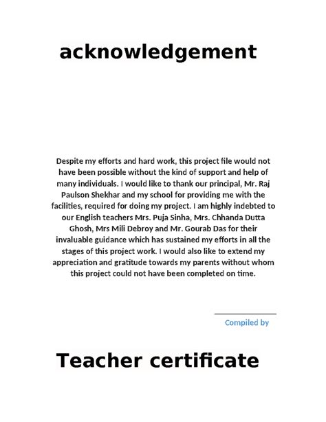 Eng ass - eng assesment - Compiled by acknowledgement Despite my ...