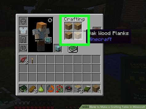 Image result for Minecraft Move Crafting Table