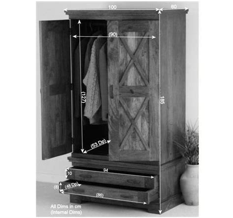 Romy Range Furniture - Wooden 2 door Cupboard / Wardrobe !! - Furniture ...