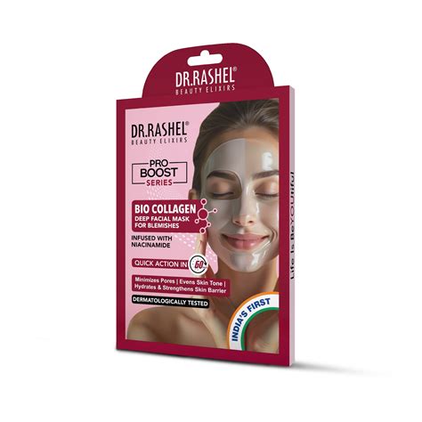 Bio Collagen Deep Facial Mask with Niacinamide – Dr.Rashel