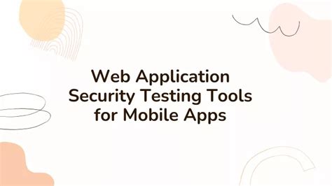 Web Application Security Tool 的图像结果