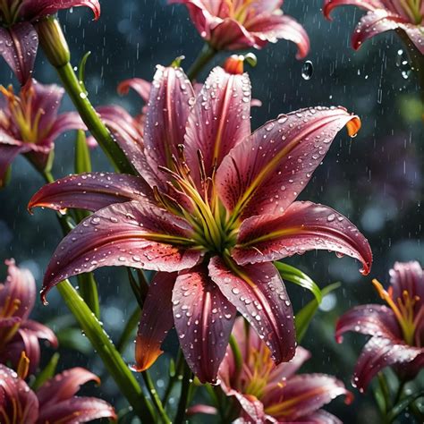 star gazer lily - AI Generated Artwork - NightCafe Creator