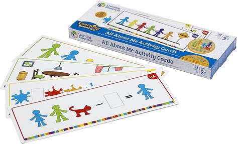 Buy Learning Resources All About Me Family Counters Activity Cards ...