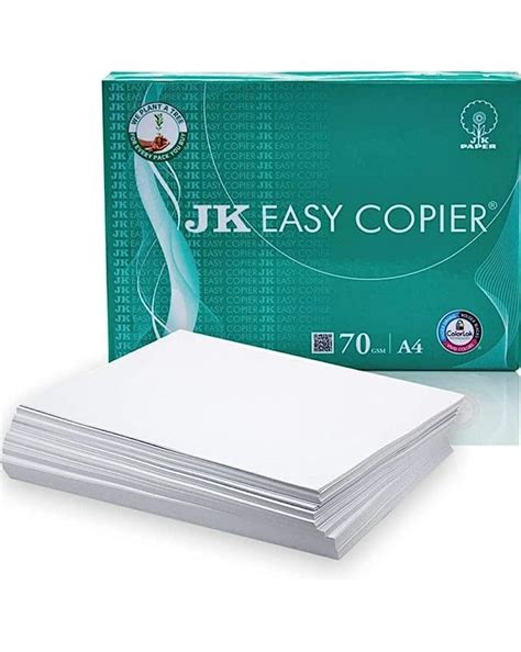 JK Easy Green Copier Paper A4 Size Pack of 4 : Amazon.in: Office Products