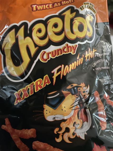 Finally found some xxtra Flamin Hot Cheetos : r/chips