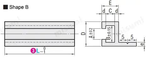 Sensor Rail Type B | MISUMI | MISUMI India