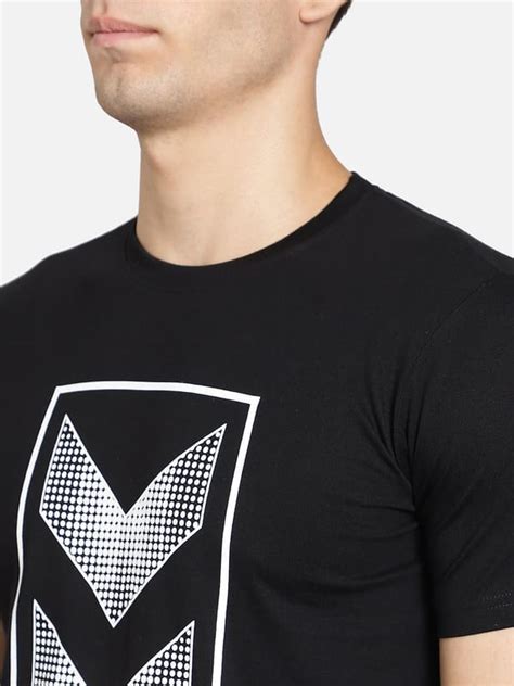 Sudo Men Cotton Black Logo T-Shirt