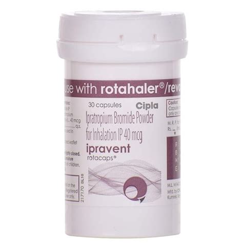 Ipravent Rotacaps - Bottle of 30 Capsules : Amazon.in: Health ...