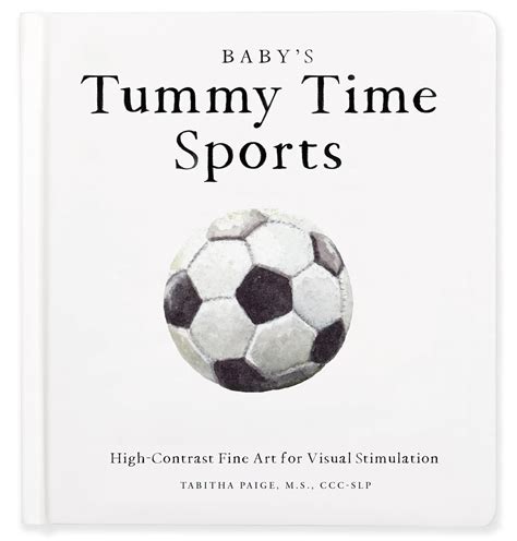 Amazon.com: Baby's Tummy Time Sports: High-Contrast Fine Art for Visual ...