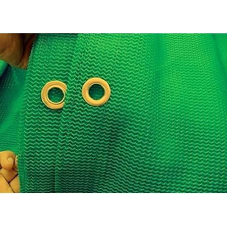 Green Shade Net 75% Shading with Eyelets at 6 feet Intervals (3 M X 3 M ...