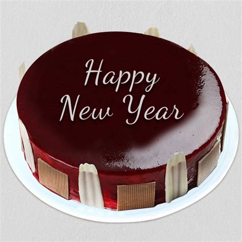 Send Red Velvet Cake for New Year- 500gm Online - NY19-94577 | Giftalove