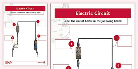 Electric Circuit Worksheet 的图像结果