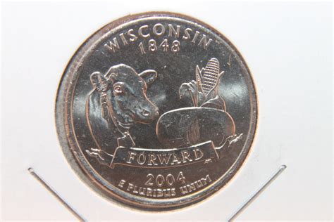2004-D WISCONSIN STATE QUARTER #12366