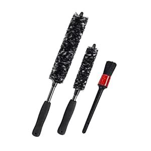 brushdepot Soft Woolies Wheel Brushes 3-Piece Kit – tire woolies Wheel ...