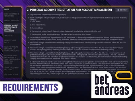 How to Register and Login at BetAndreas