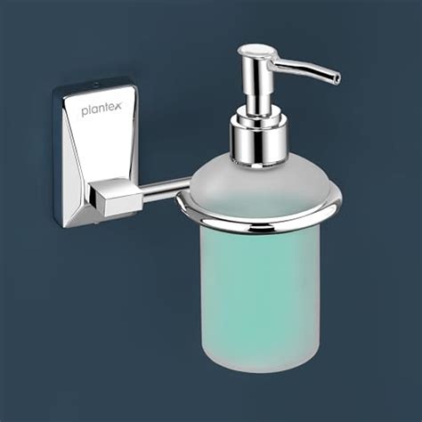 Plantex 304 Grade Stainless Steel Liquid Soap Dispenser/Shampoo Dispen ...