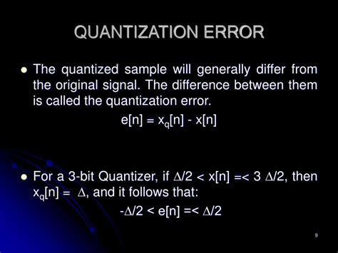 Image result for Quantization Error Examples