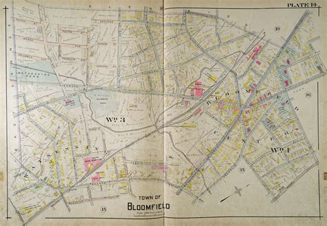 Historic Maps of Bloomfield, New Jersey - Historical Society of Bloomfield