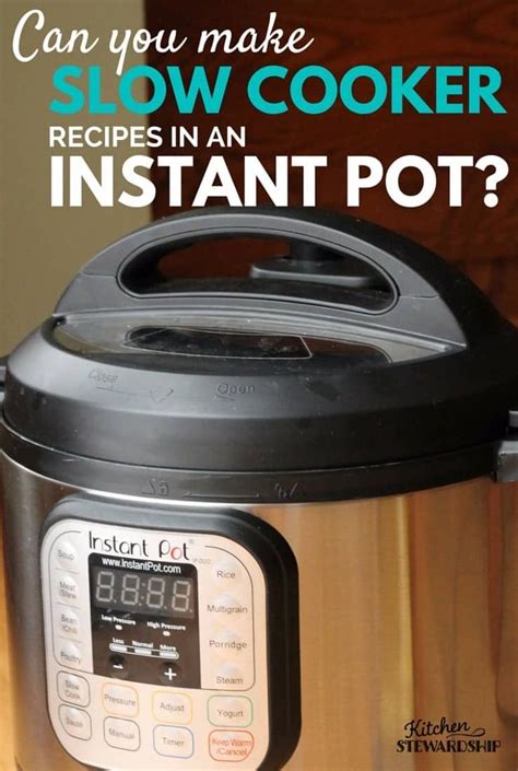 Image result for Instant Pot Slow Cooking Mode