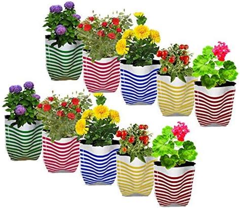 BIO BLOOMS AGRO INDIA PRIVATE LIMITED Jute Planter Bag, Brown, 1 Piece ...