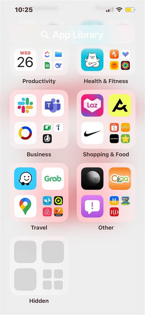 Image result for How to Hide App Library